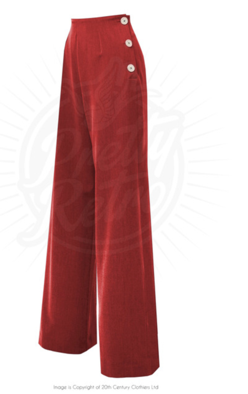 Swing Hose Pretty 40's Classic, Rot