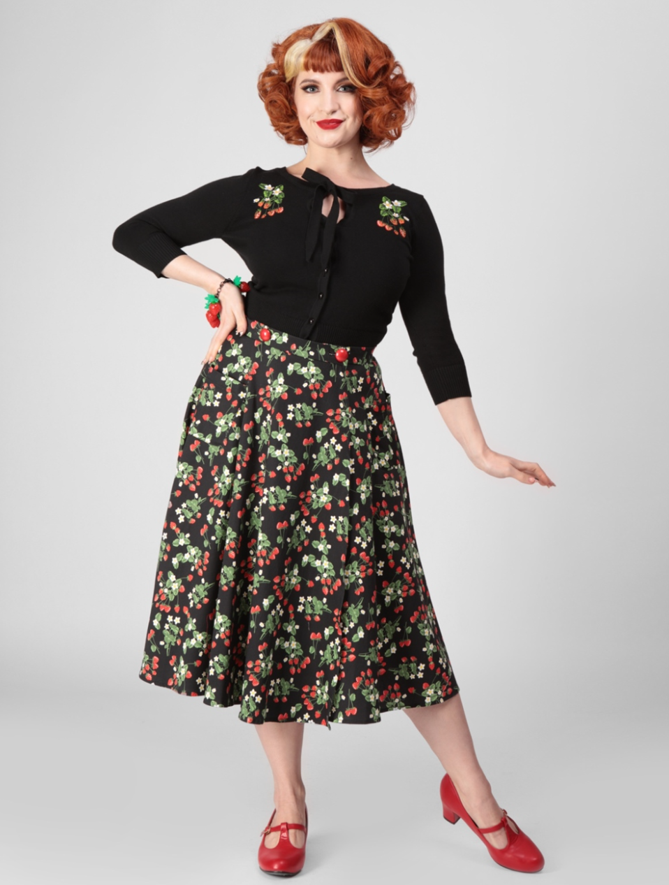 Swingrock Luella Strawberries, Schwarz