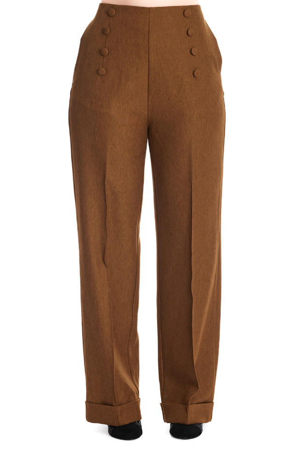 Hose Book Worm, Khaki / Braun