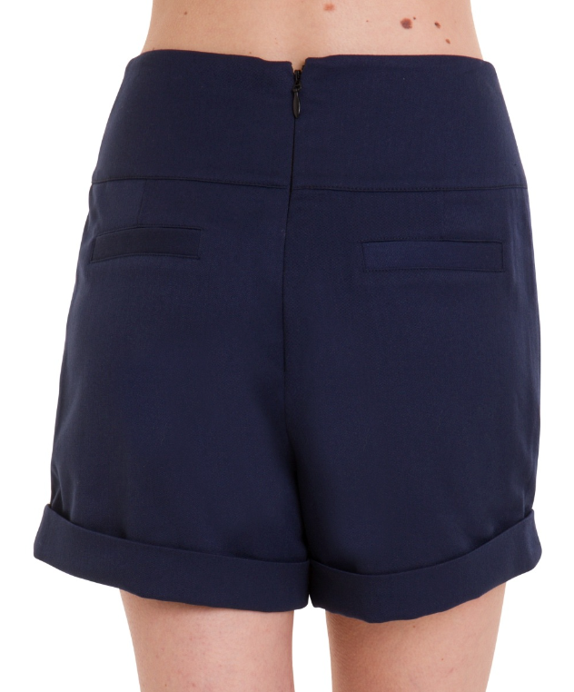 Shorts Cute as a Button, Navy