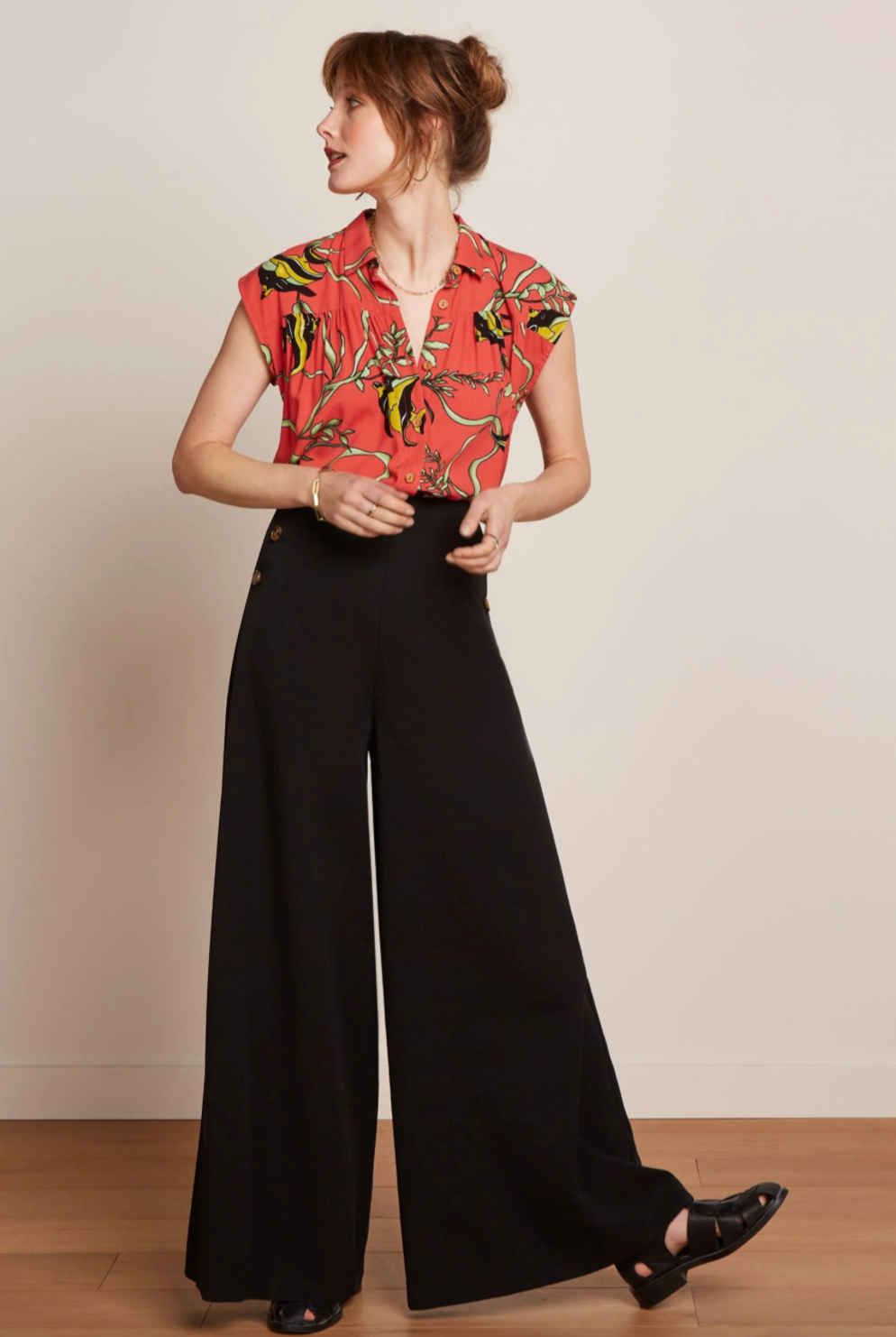 Hose Pia Pants Broadway , Schwarz