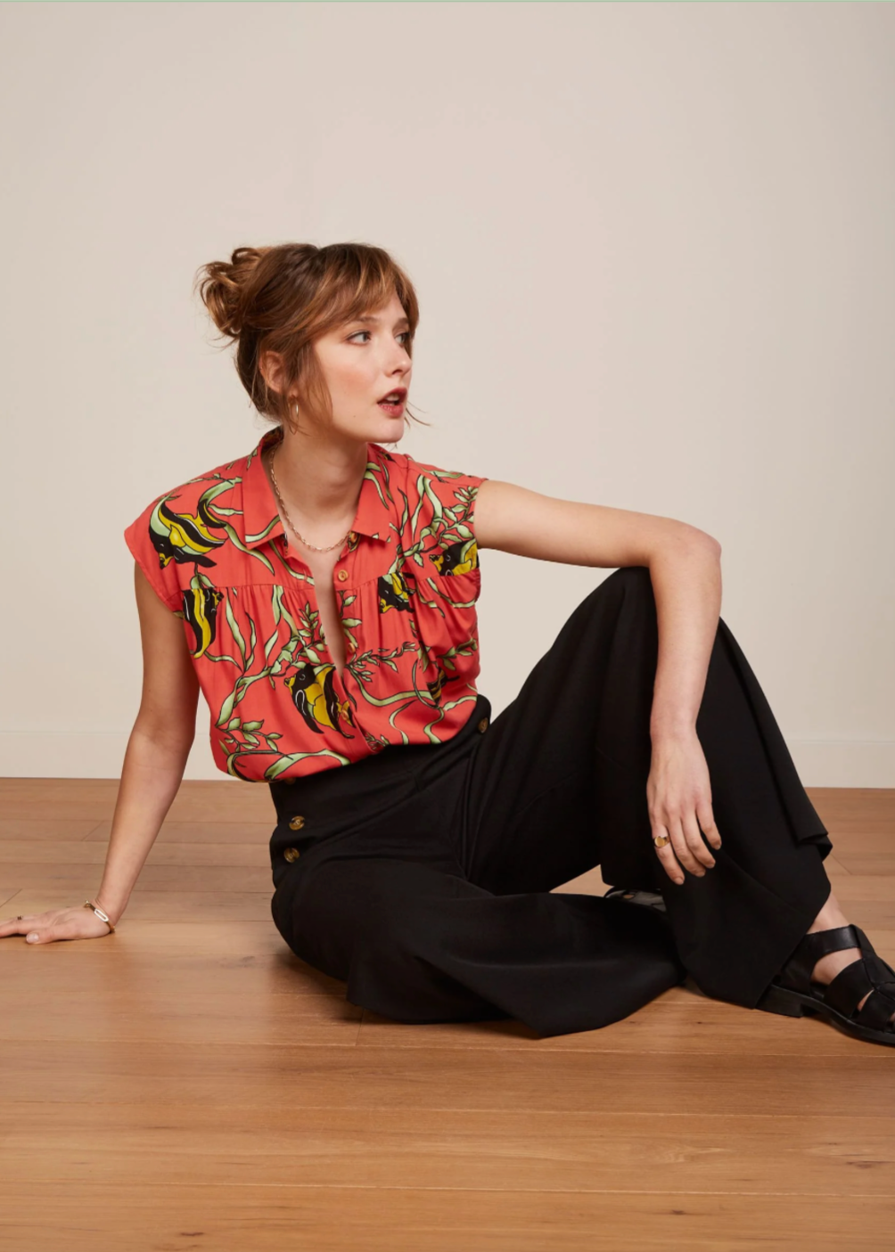 Hose Pia Pants Broadway , Schwarz