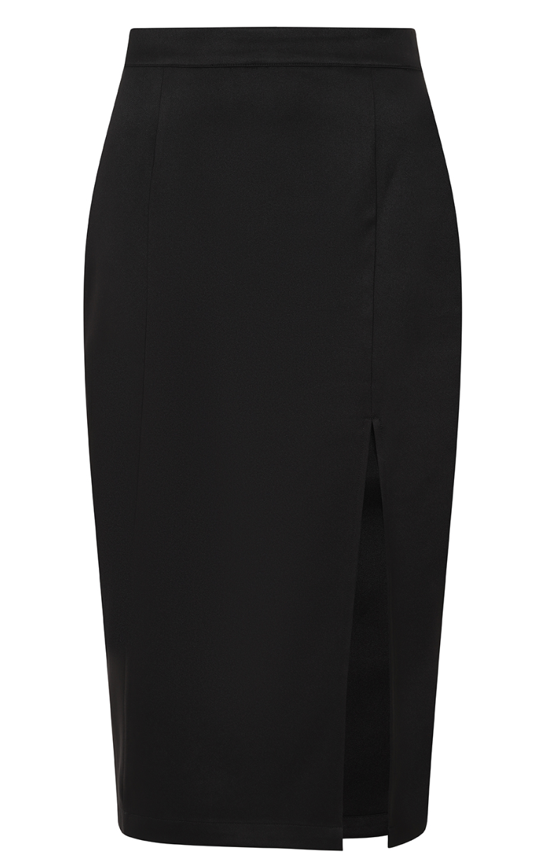 Bleistiftrock Scarlett, Schwarz