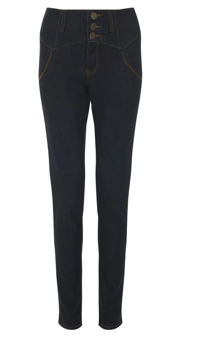 Jeanshose Rebell Katie, Dunkelblau