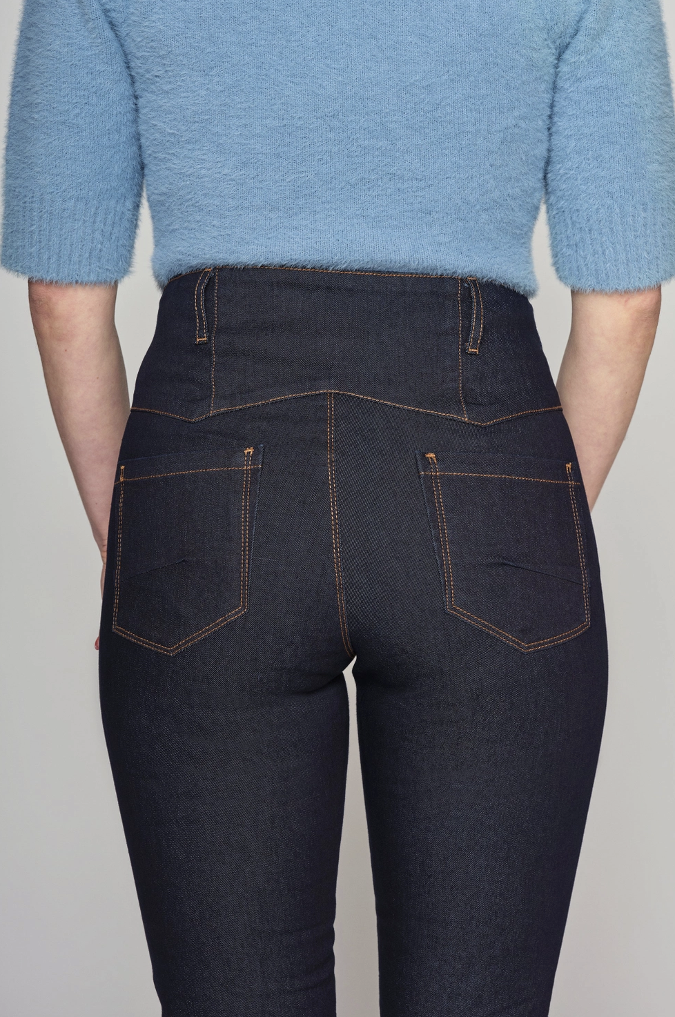 Jeanshose Rebell Katie, Dunkelblau