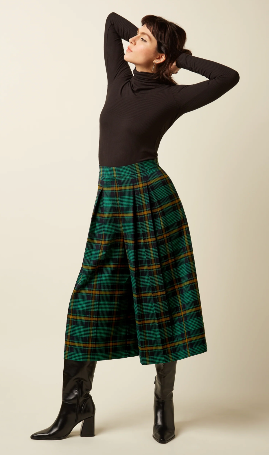 Frances Culotte (Hosenrock)  Leeds Check