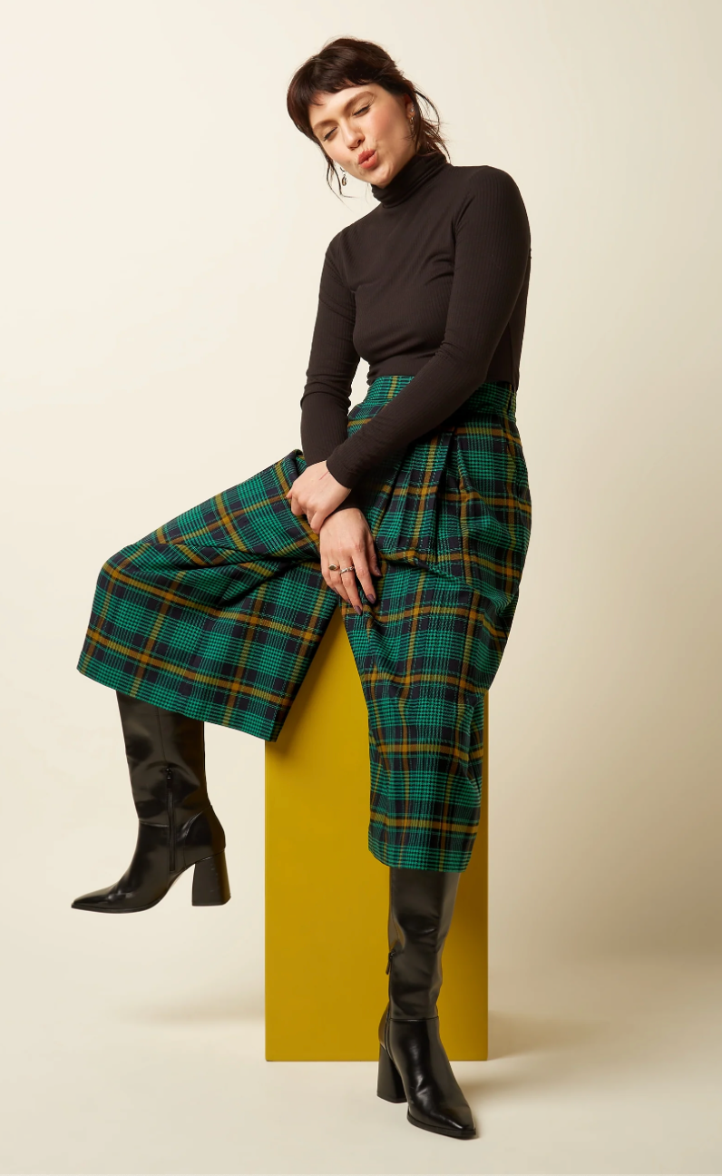 Frances Culotte (Hosenrock)  Leeds Check