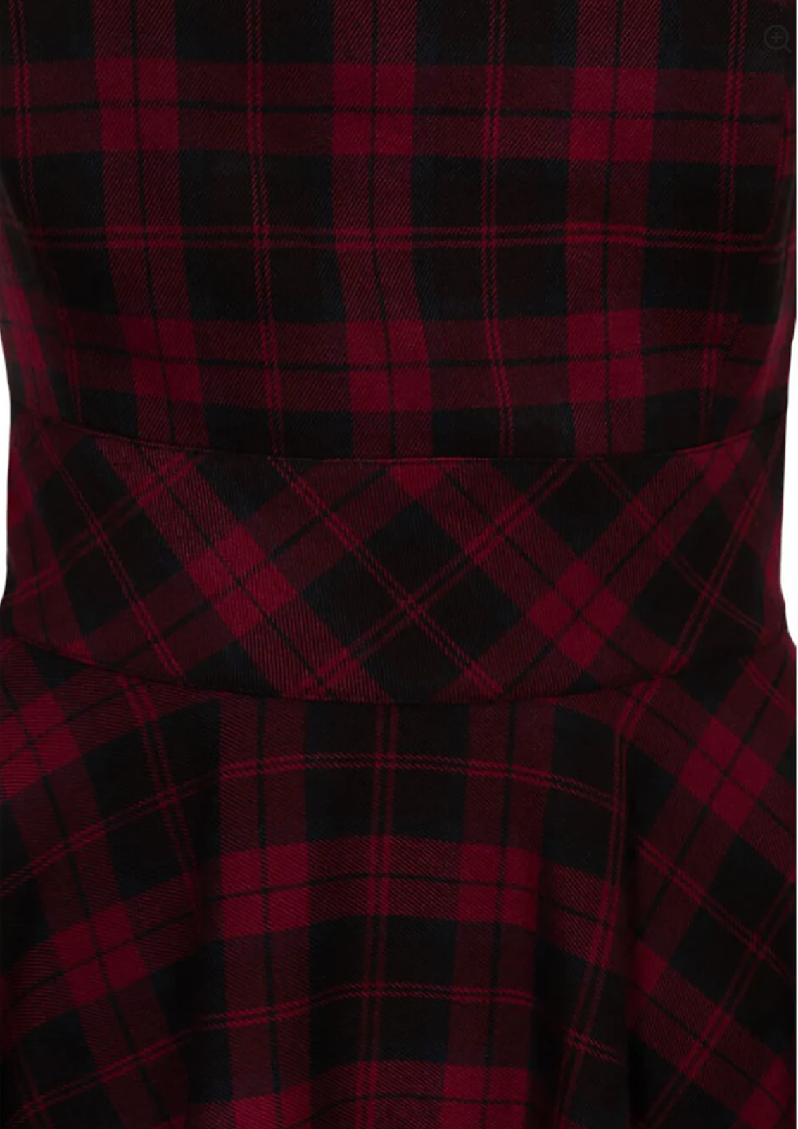 Latzkleid Carmina 50's Pinafore, Burgundy