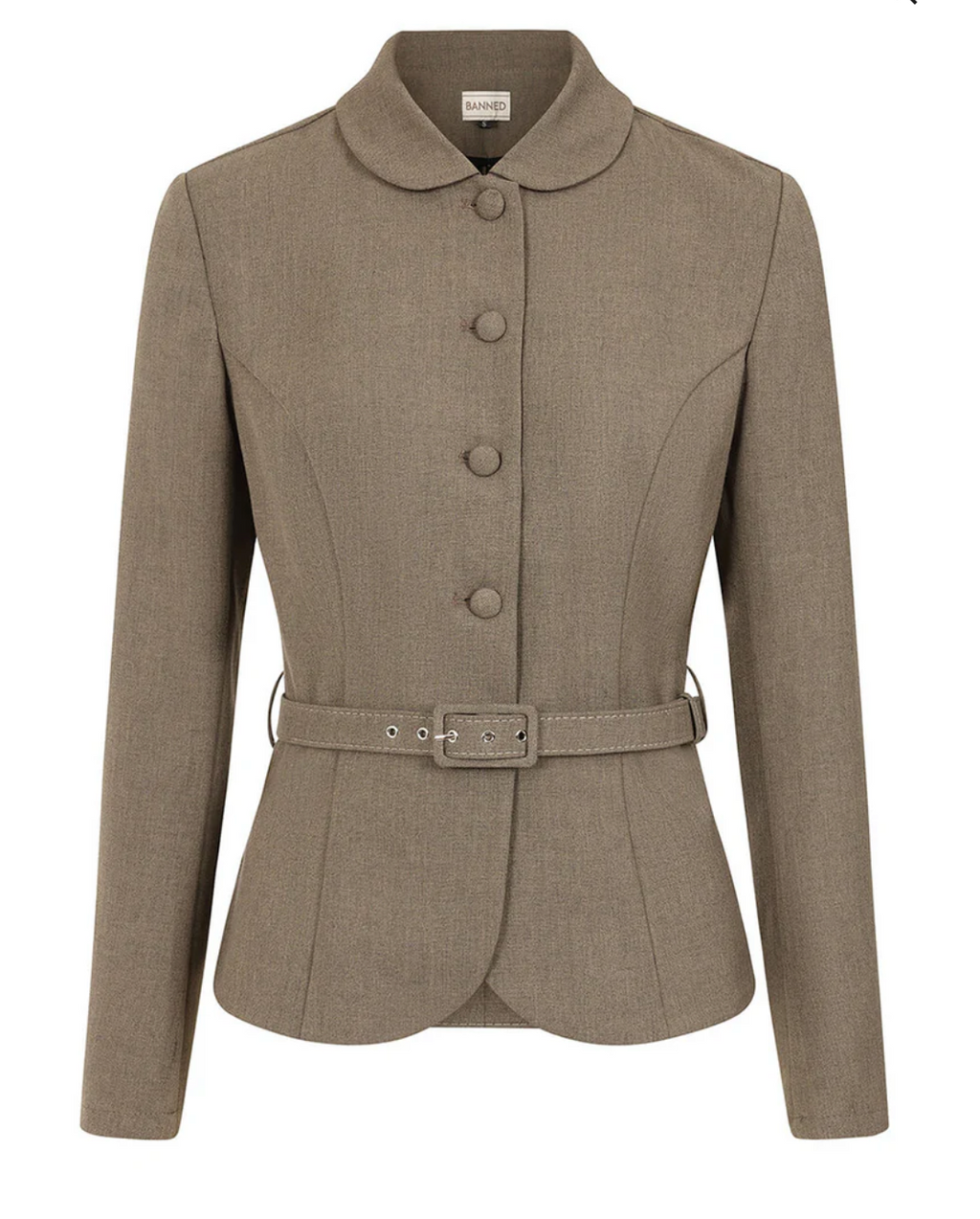 Jacket Lady Danbury, Braun