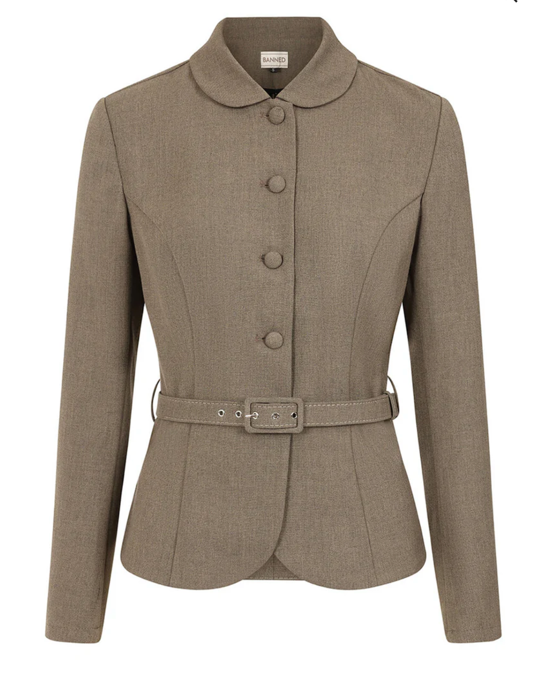 Jacket Lady Danbury, Braun