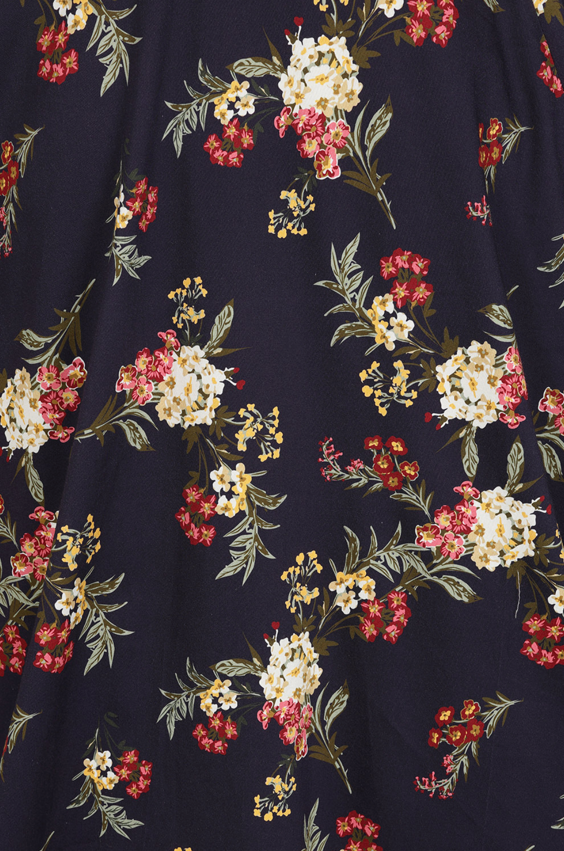 Vintage-Swingkleid Bella Romantic Floral, Navy