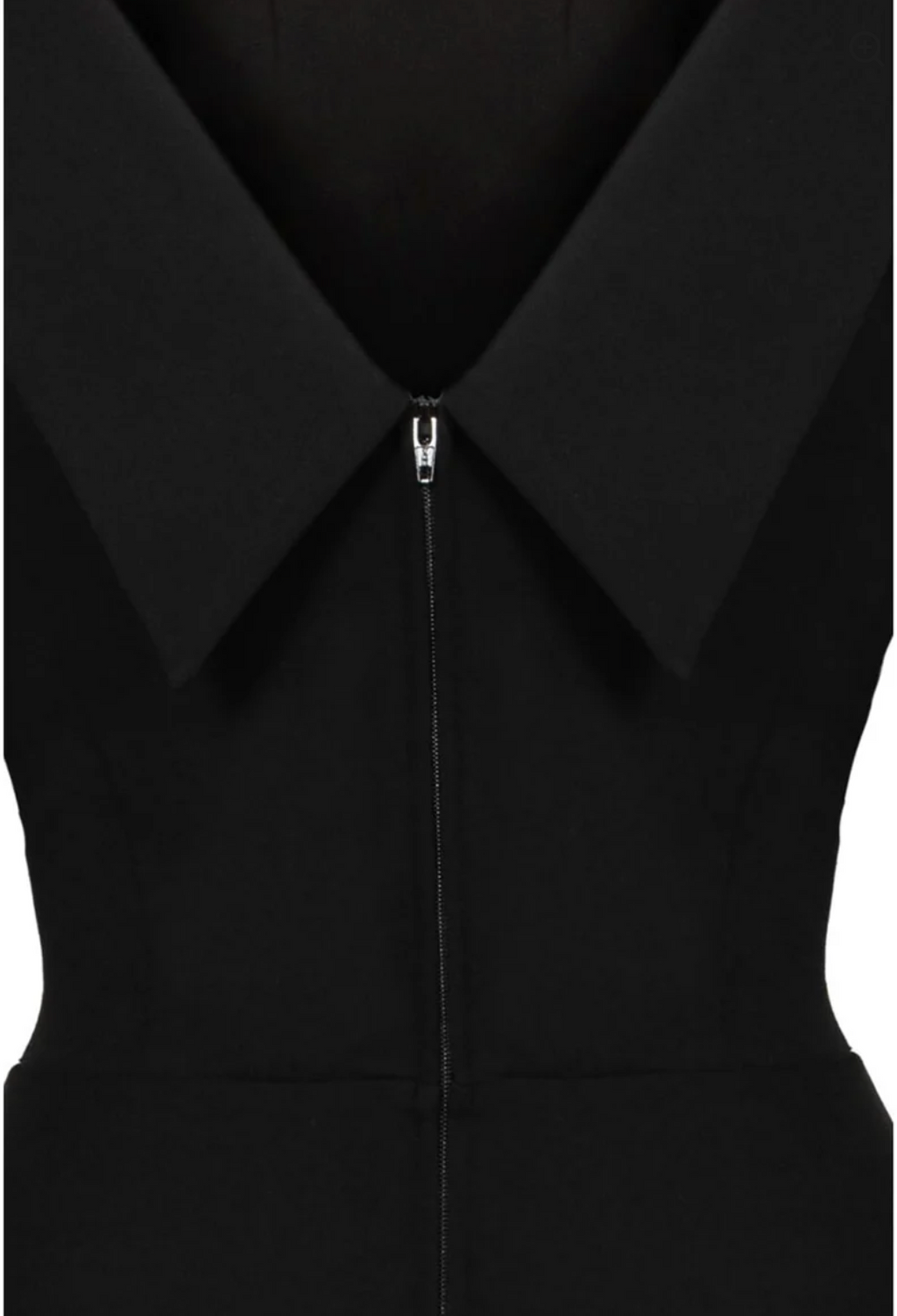 Swingkleid Lois mit raffinierte Rückansicht, Schwarz, Plus Size